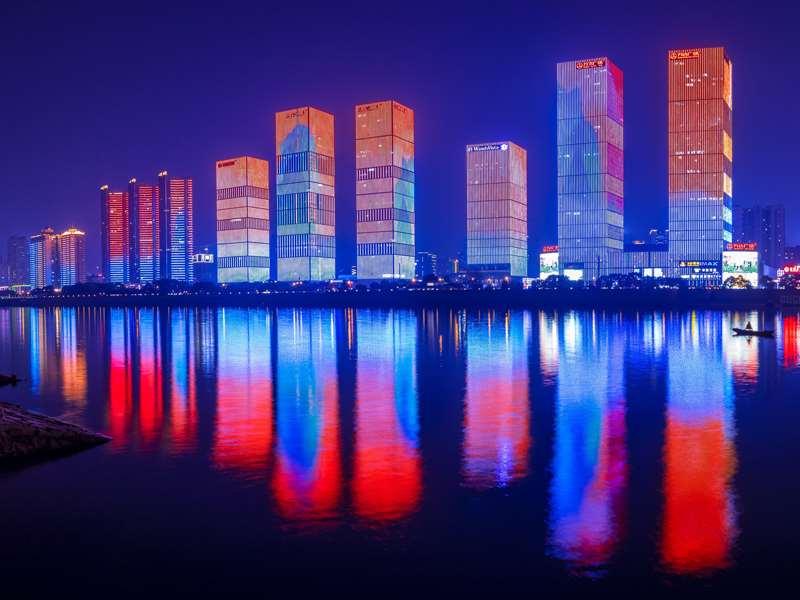 Hotel Wanda Vista Changsha Esterno foto